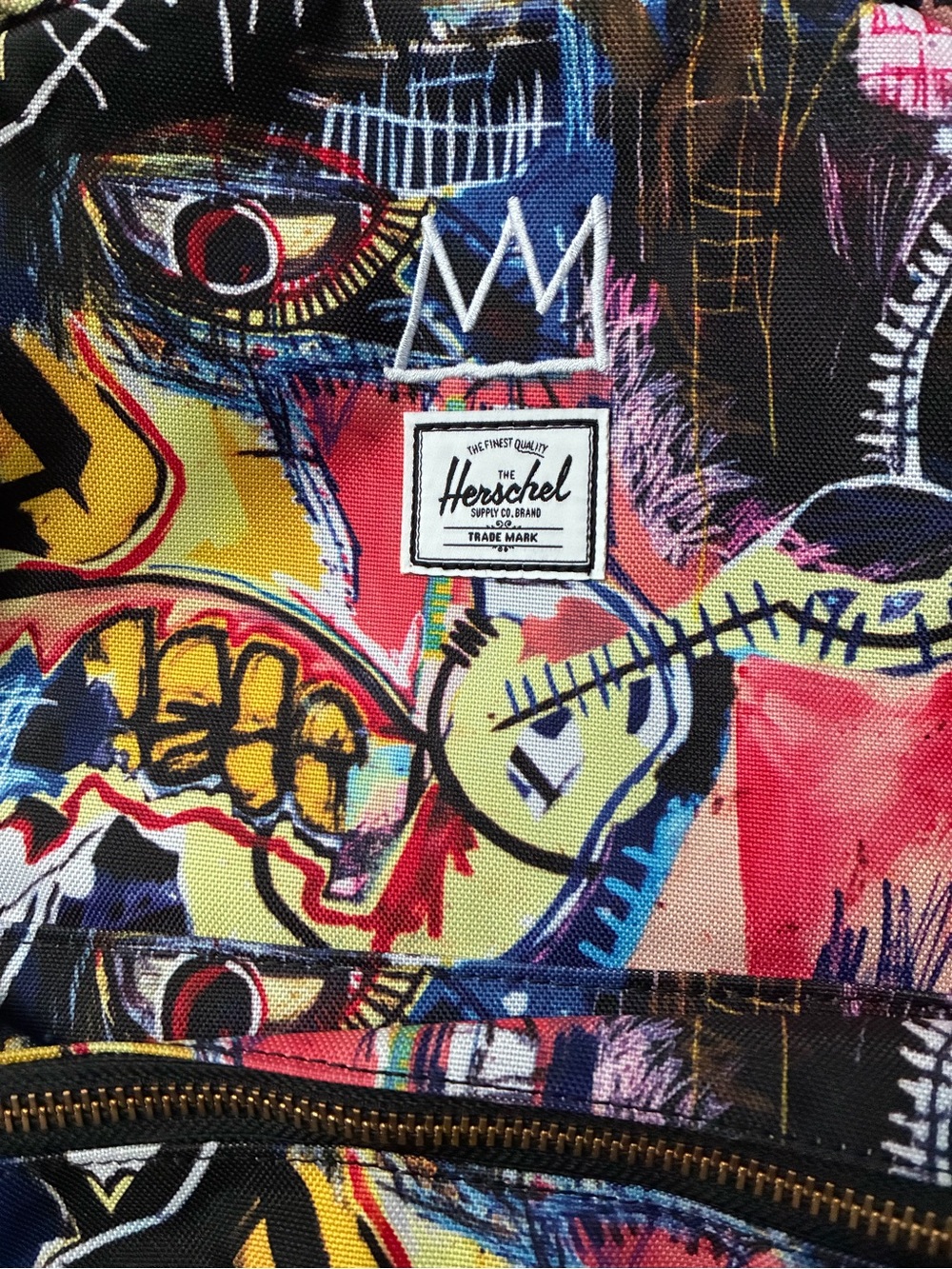 Herschel Supply Co. x Jean-Michel Basquiat Nova Mid-Volume Backpack, limited ed. - Picture 5 of 16
